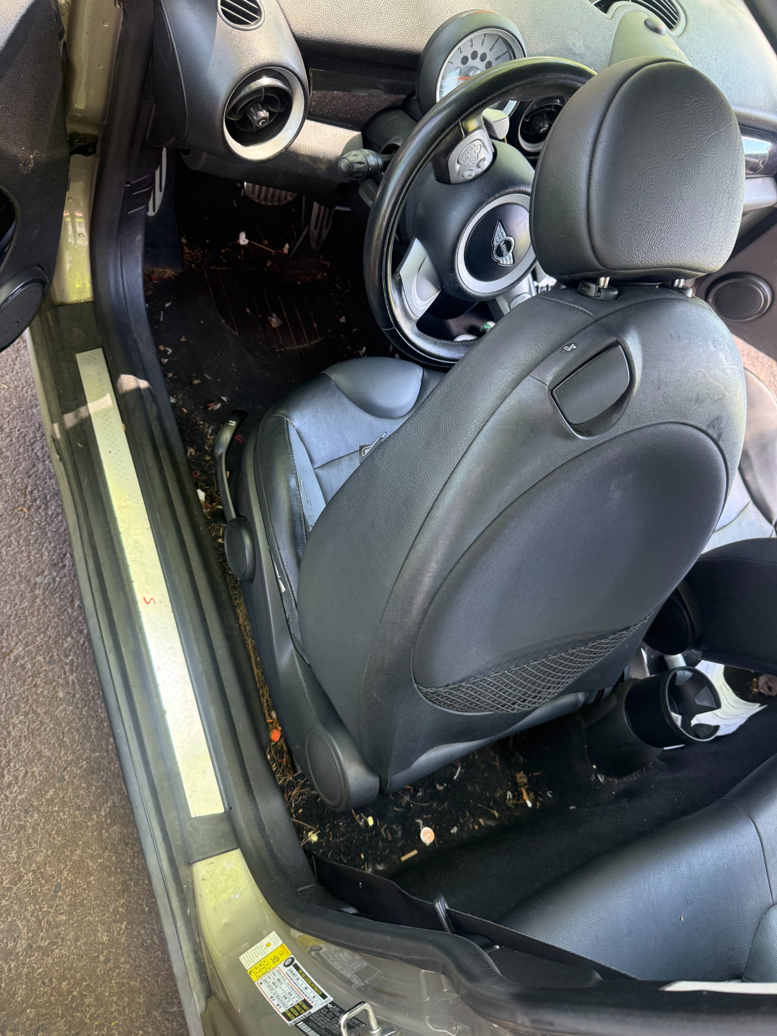 Interior before detailing